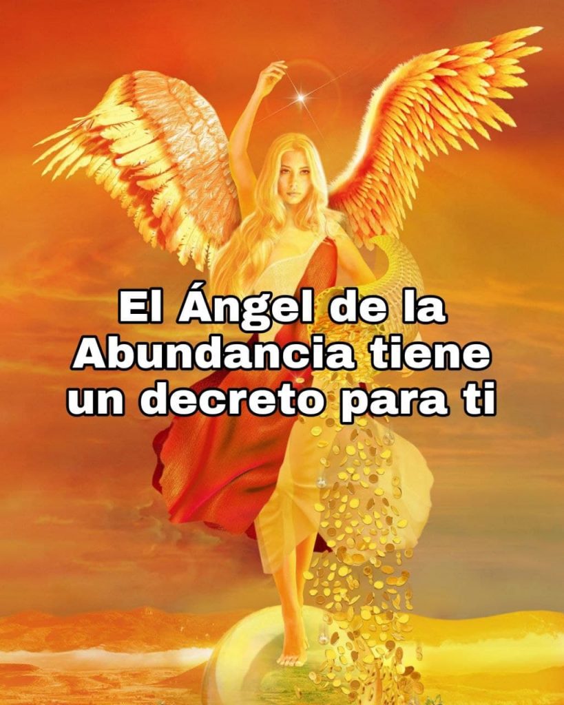 Decreto del ángel de la abundancia