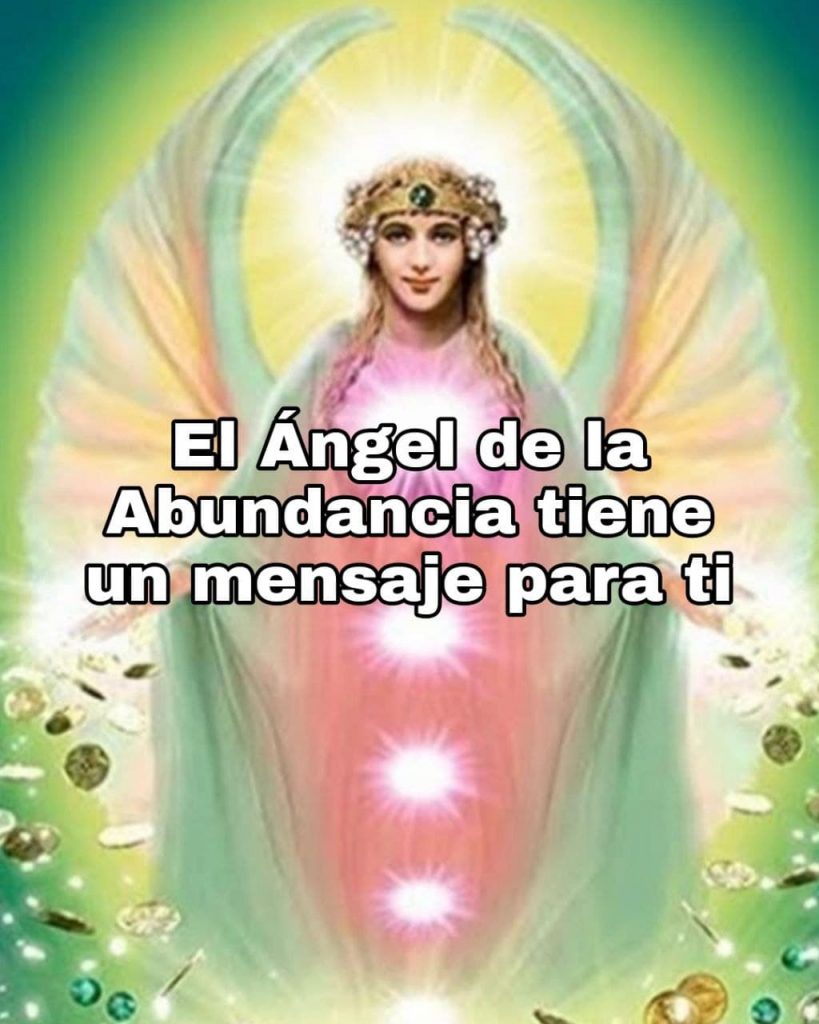 mensaje del ángel de la abundancia